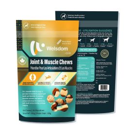 Joint and Muscle Chew for Dogs Natural Supplement for Mobility and Joint Health Joint and Muscle Chew for Dogs Natural Supplement for Mobility and Joint Health